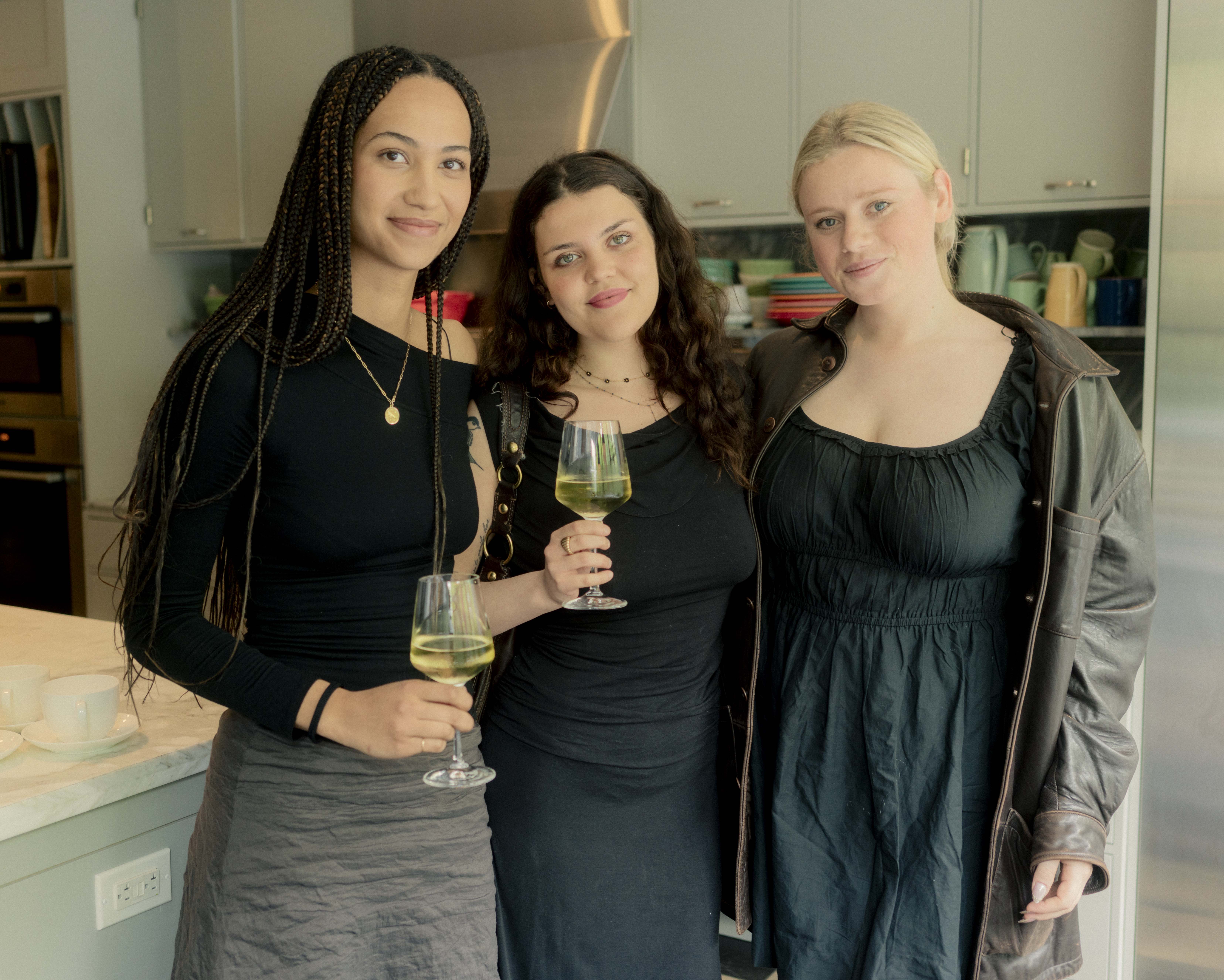 Julia Murphy, Amy Lloyd, and Samantha Nashman